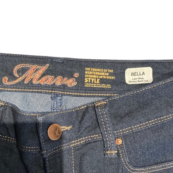 Mavi - Women’s Bella Low-Rise Skinny Bootcut Jeans - Picture 3 of 12